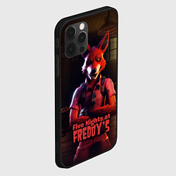 Чехол для iPhone 12 Pro Max Five Nights at Freddys Mangle, цвет: 3D-черный — фото 2