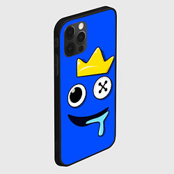Чехол для iPhone 12 Pro Max Радужные друзья Синий, цвет: 3D-черный — фото 2