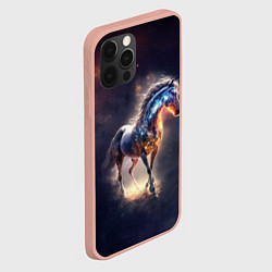 Чехол для iPhone 12 Pro Max Звездный скакун, цвет: 3D-светло-розовый — фото 2