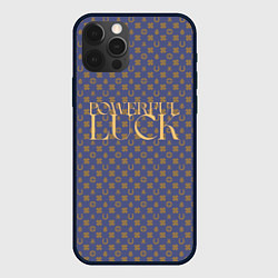 Чехол для iPhone 12 Pro Max Powerful Luck, цвет: 3D-черный
