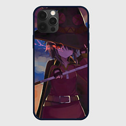 Чехол для iPhone 12 Pro Max Коносуба Мэгумин, цвет: 3D-черный