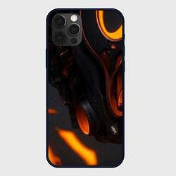 Чехол для iPhone 12 Pro Max Киберорёл, цвет: 3D-черный