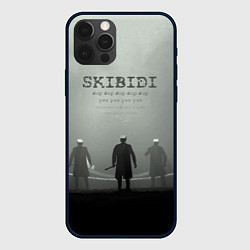 Чехол для iPhone 12 Pro Max Skibisi toilet Camera men, цвет: 3D-черный