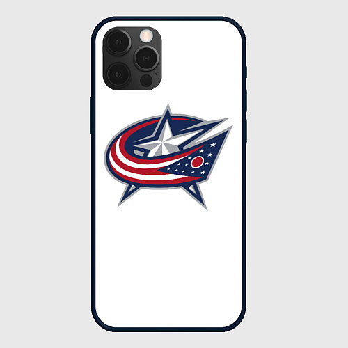 Чехол iPhone 12 Pro Max Columbus blue jackets - Sergey Bobrovsky / 3D-Черный – фото 1