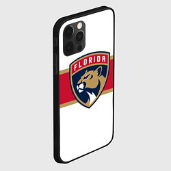 Чехол для iPhone 12 Pro Max Florida panthers - uniform - hockey, цвет: 3D-черный — фото 2