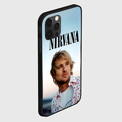 Чехол для iPhone 12 Pro Max Тру фанат Nirvana, цвет: 3D-черный — фото 2