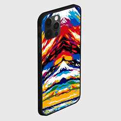 Чехол для iPhone 12 Pro Max Vanguard abstraction - vogue - art, цвет: 3D-черный — фото 2