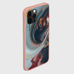 Чехол для iPhone 12 Pro Max Москва палитра, цвет: 3D-светло-розовый — фото 2