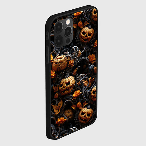 Чехол iPhone 12 Pro Max Mister Пупкен / 3D-Черный – фото 2