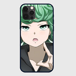 Чехол для iPhone 12 Pro Max One Punch Man Тацумаки, цвет: 3D-черный