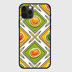 Чехол iPhone 12 Pro Max Fruits and berries pattern