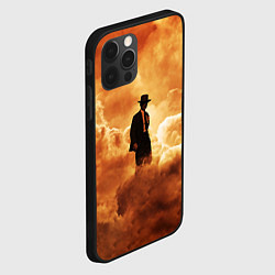 Чехол для iPhone 12 Pro Max Оппенгеймер в дыму, цвет: 3D-черный — фото 2