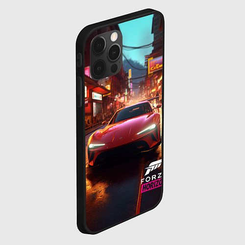 Чехол iPhone 12 Pro Max Forza Horizon Tokio / 3D-Черный – фото 2