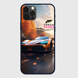 Чехол для iPhone 12 Pro Max Forza Horison осенний пейзаж, цвет: 3D-черный