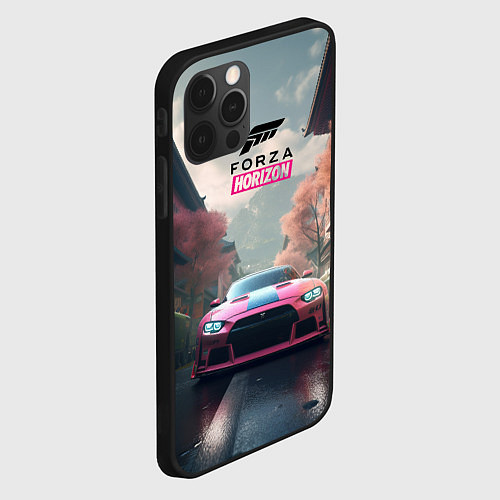 Чехол iPhone 12 Pro Max Forza horizon game / 3D-Черный – фото 2