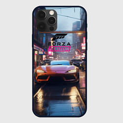 Чехол для iPhone 12 Pro Max Forza Horizon game, цвет: 3D-черный