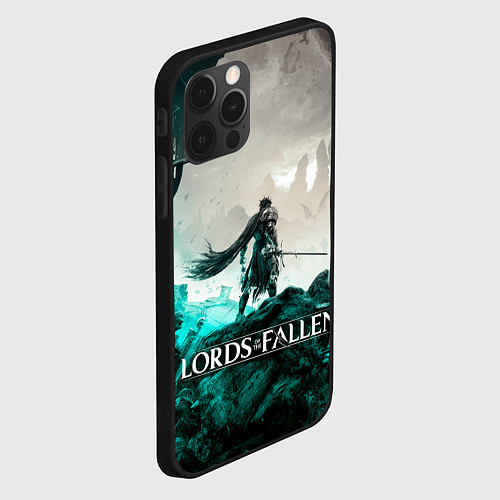 Чехол iPhone 12 Pro Max Герой Lords of the fallen / 3D-Черный – фото 2