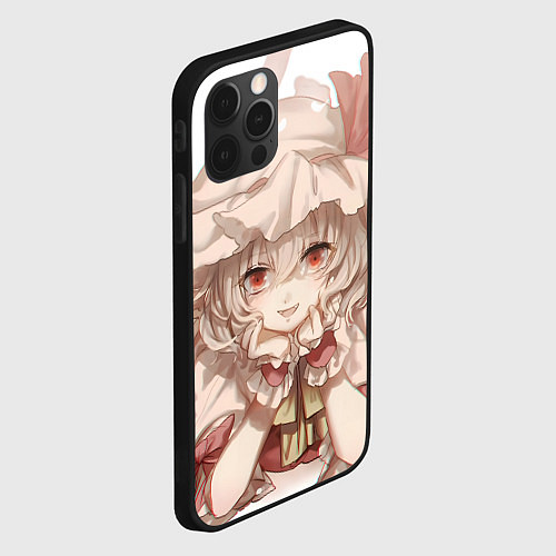 Чехол iPhone 12 Pro Max Touhou Project Flandre Scarlet Cute / 3D-Черный – фото 2