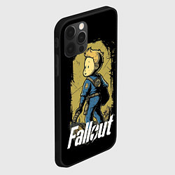 Чехол для iPhone 12 Pro Max Fallout boy, цвет: 3D-черный — фото 2