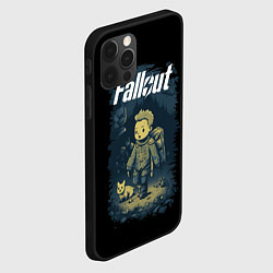 Чехол для iPhone 12 Pro Max Fallout boy, цвет: 3D-черный — фото 2