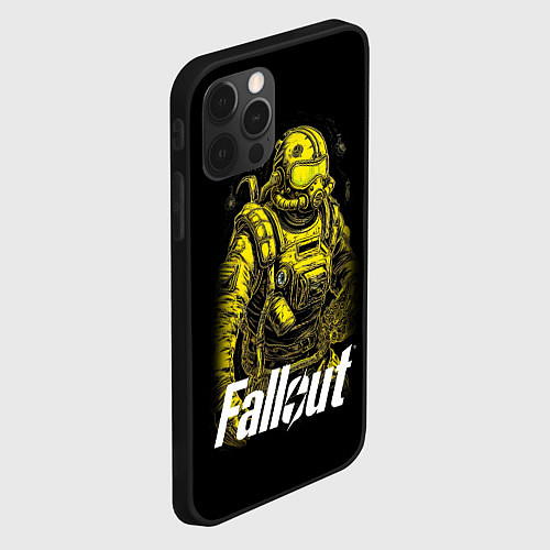 Чехол iPhone 12 Pro Max Poster Fallout / 3D-Черный – фото 2