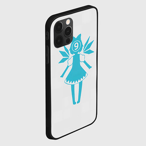 Чехол iPhone 12 Pro Max Touhou Project Cirno 9 / 3D-Черный – фото 2