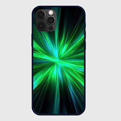 Чехол для iPhone 12 Pro Max Green light, цвет: 3D-черный