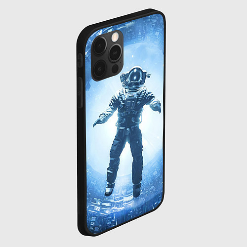 Чехол iPhone 12 Pro Max Starfield lost in space / 3D-Черный – фото 2