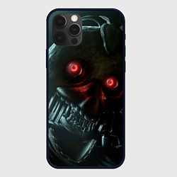 Чехол для iPhone 12 Pro Max Злобная чика, цвет: 3D-черный