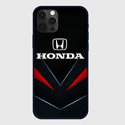 Чехол для iPhone 12 Pro Max Honda - технологии, цвет: 3D-черный