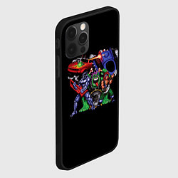 Чехол для iPhone 12 Pro Max Гонки под рок-н-ролл, цвет: 3D-черный — фото 2