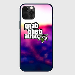Чехол для iPhone 12 Pro Max Gta neon 10 лет, цвет: 3D-черный