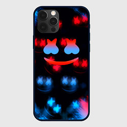 Чехол для iPhone 12 Pro Max Marshmello skibidi dob dob, цвет: 3D-черный