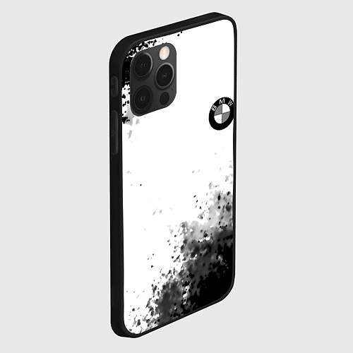 Чехол iPhone 12 Pro Max Bmw краски спорт / 3D-Черный – фото 2