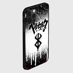 Чехол для iPhone 12 Pro Max Berserk logo symbol, цвет: 3D-черный — фото 2