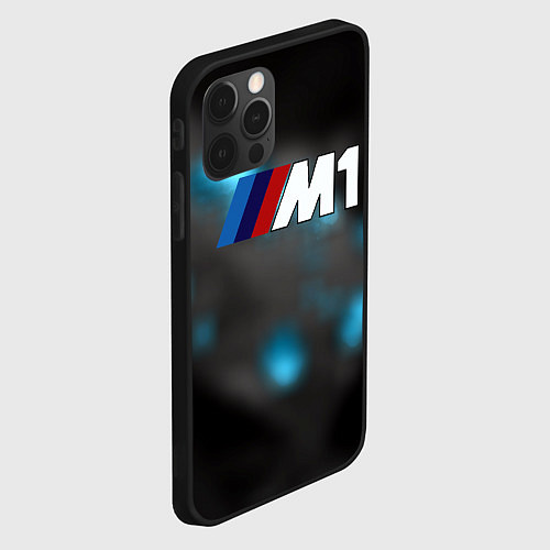 Чехол iPhone 12 Pro Max Bmw night city / 3D-Черный – фото 2