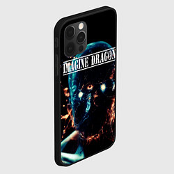 Чехол для iPhone 12 Pro Max Imagine Dragons рок группа, цвет: 3D-черный — фото 2
