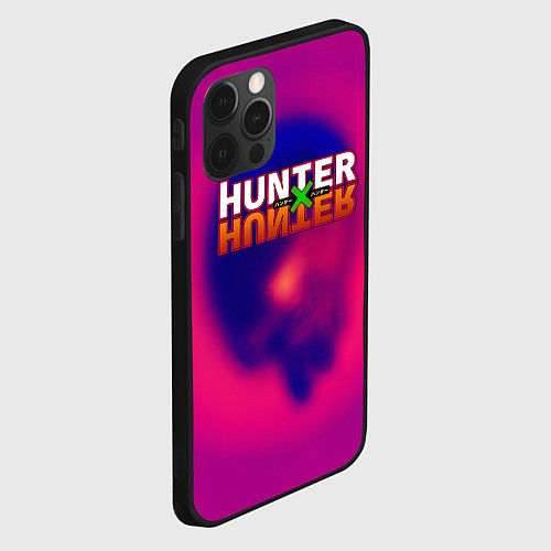 Чехол iPhone 12 Pro Max Hunter х Hunter anime / 3D-Черный – фото 2