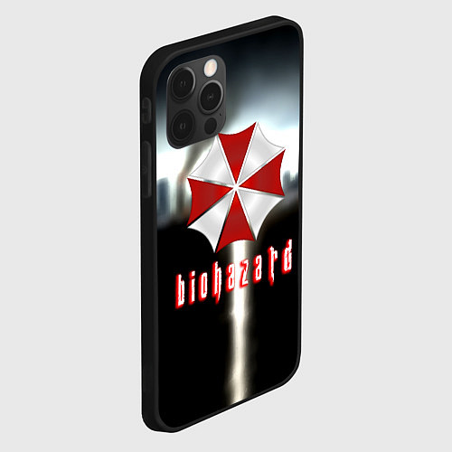 Чехол iPhone 12 Pro Max Raccoon city / 3D-Черный – фото 2