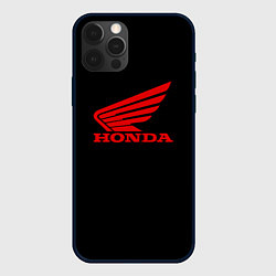 Чехол для iPhone 12 Pro Max Honda sportcar, цвет: 3D-черный