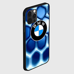 Чехол для iPhone 12 Pro Max Bmw carbon sport auto brend, цвет: 3D-черный — фото 2