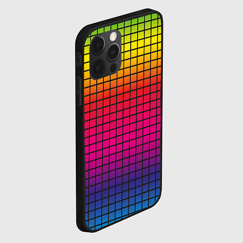 Чехол iPhone 12 Pro Max Палитра rgb / 3D-Черный – фото 2