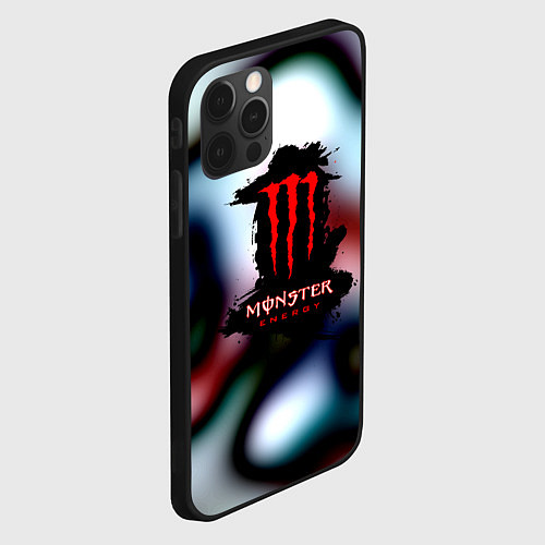 Чехол iPhone 12 Pro Max Monster Energy juce / 3D-Черный – фото 2