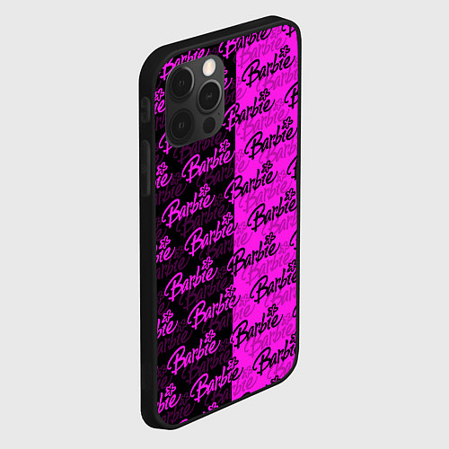 Чехол iPhone 12 Pro Max Bardie - pattern - black / 3D-Черный – фото 2