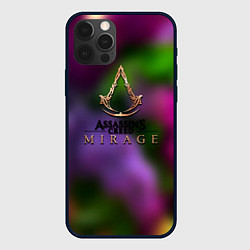 Чехол для iPhone 12 Pro Max Assassins Creed мираж, цвет: 3D-черный