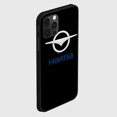 Чехол iPhone 12 Pro Max Haima auto / 3D-Черный – фото 2