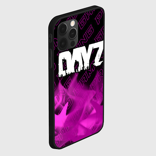 Чехол iPhone 12 Pro Max DayZ pro gaming: символ сверху / 3D-Черный – фото 2