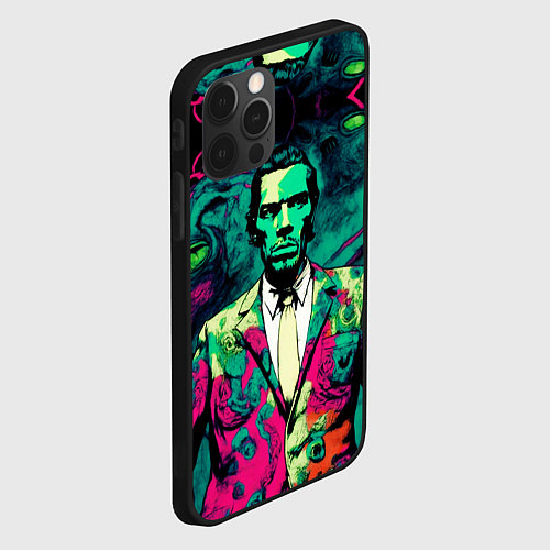 Чехол iPhone 12 Pro Max Че Гевара в современном стиле / 3D-Черный – фото 2