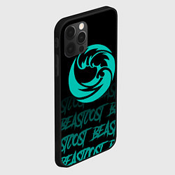 Чехол для iPhone 12 Pro Max Beastcoast, цвет: 3D-черный — фото 2