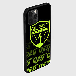 Чехол для iPhone 12 Pro Max Quest esports, цвет: 3D-черный — фото 2